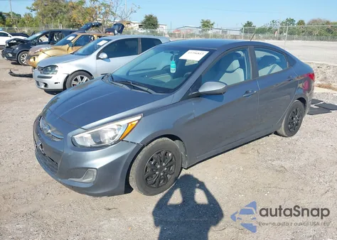 2017 Hyundai Accent Se z USA, uszkodzony, nr VIN KMHCT4AE7HU379066